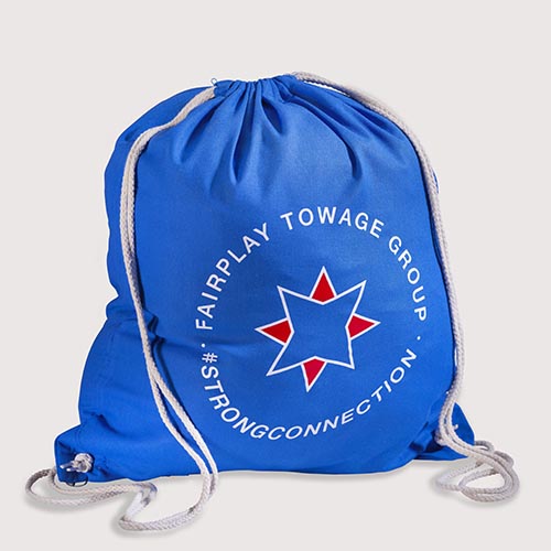 Cotton gym bag