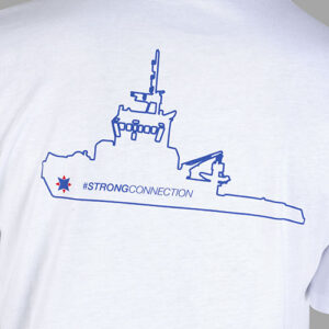 T-shirt men's tugboat white - Image 5