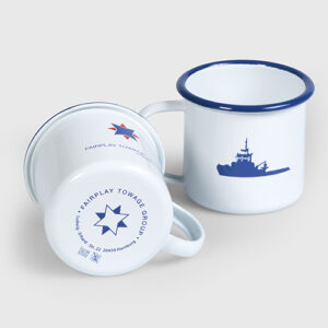 Mug enameled white - Image 3