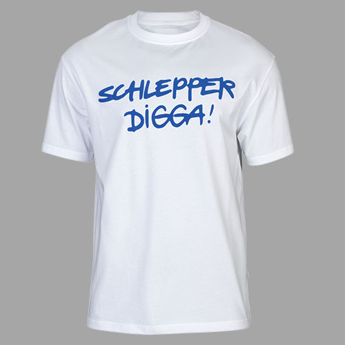 T-shirt "Tugboat Digga" white